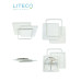 LITECO Люстра потолочная, LED, 80 Вт
